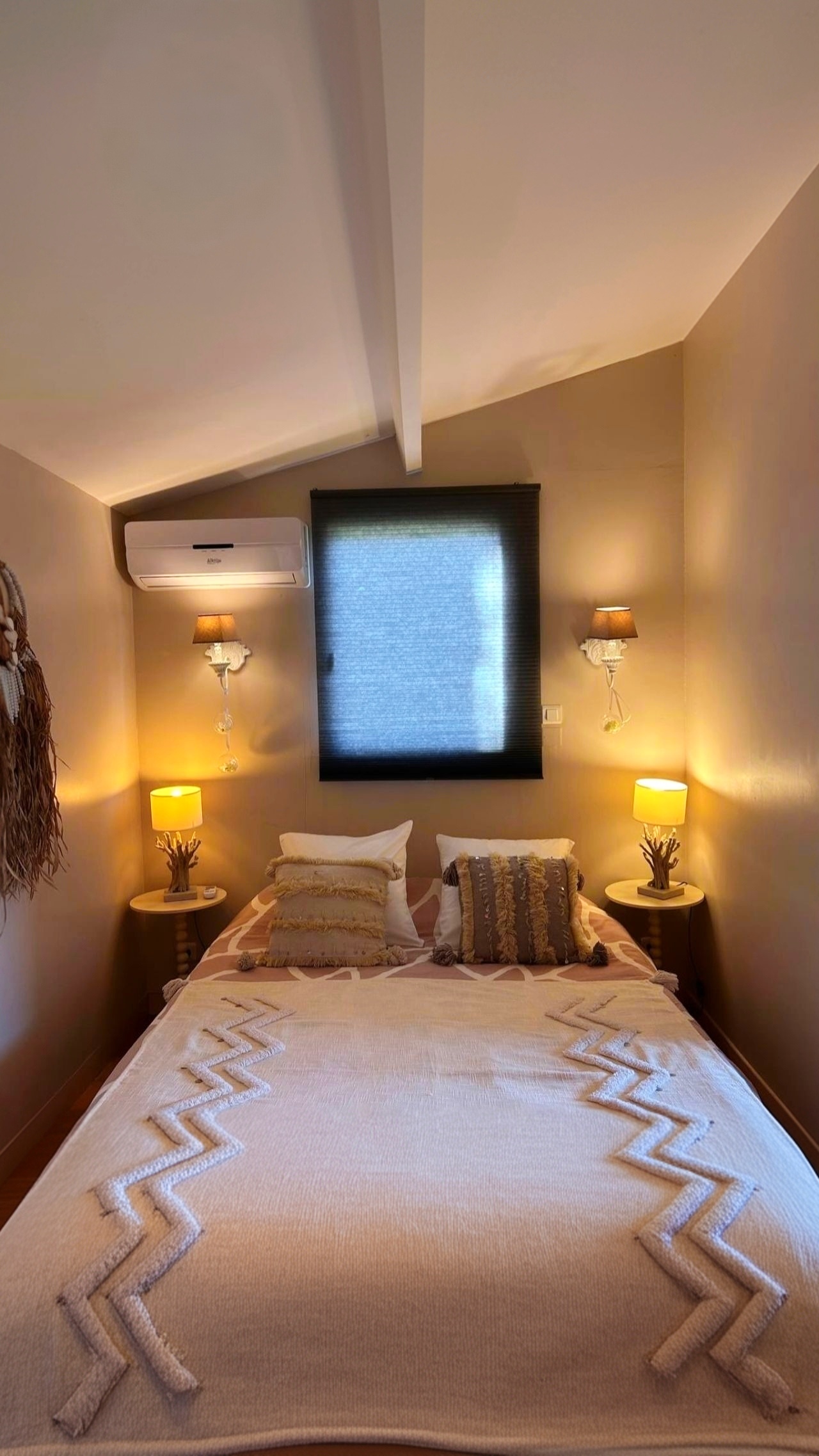 Séjour lumineux d'un appartement pour 6 personnes à La Pousterle